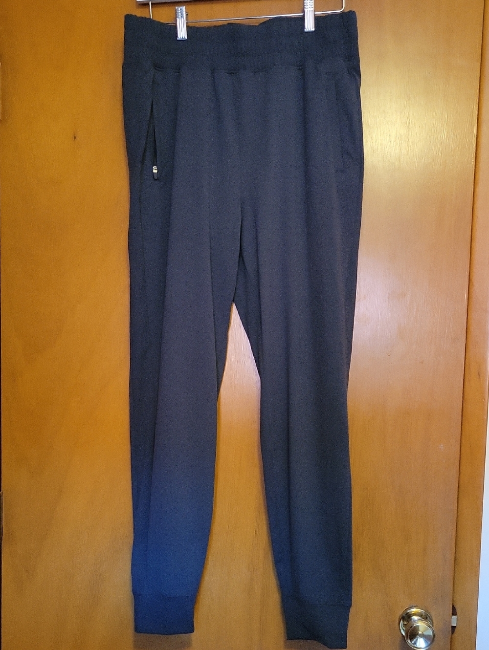 Yogalicious Lux District Grey Men's Jogger Sweatpants with Zipper Pocket